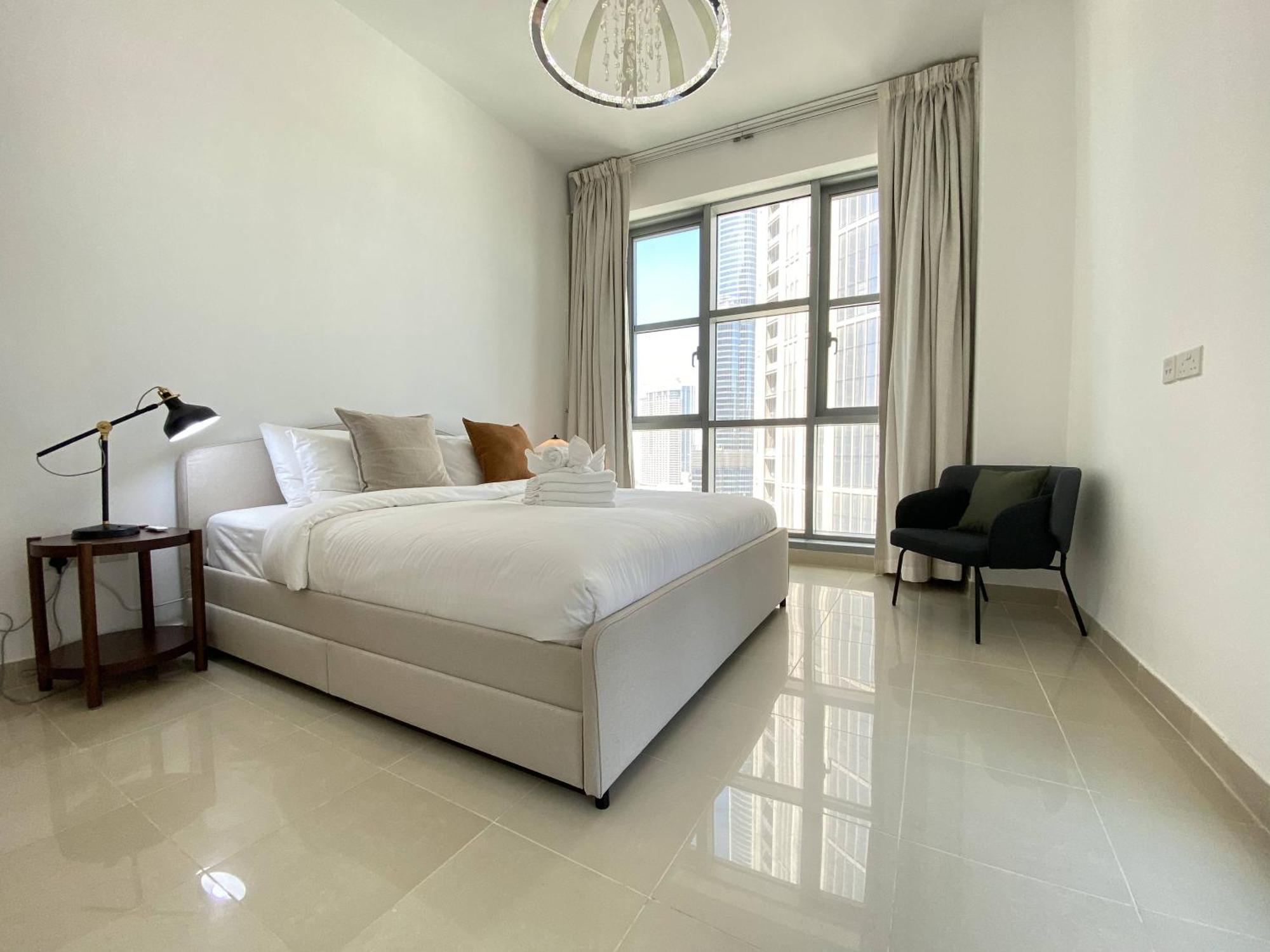 Lux Bnb Standpoint Tower Burj & Fountain Views Dubái Exterior foto