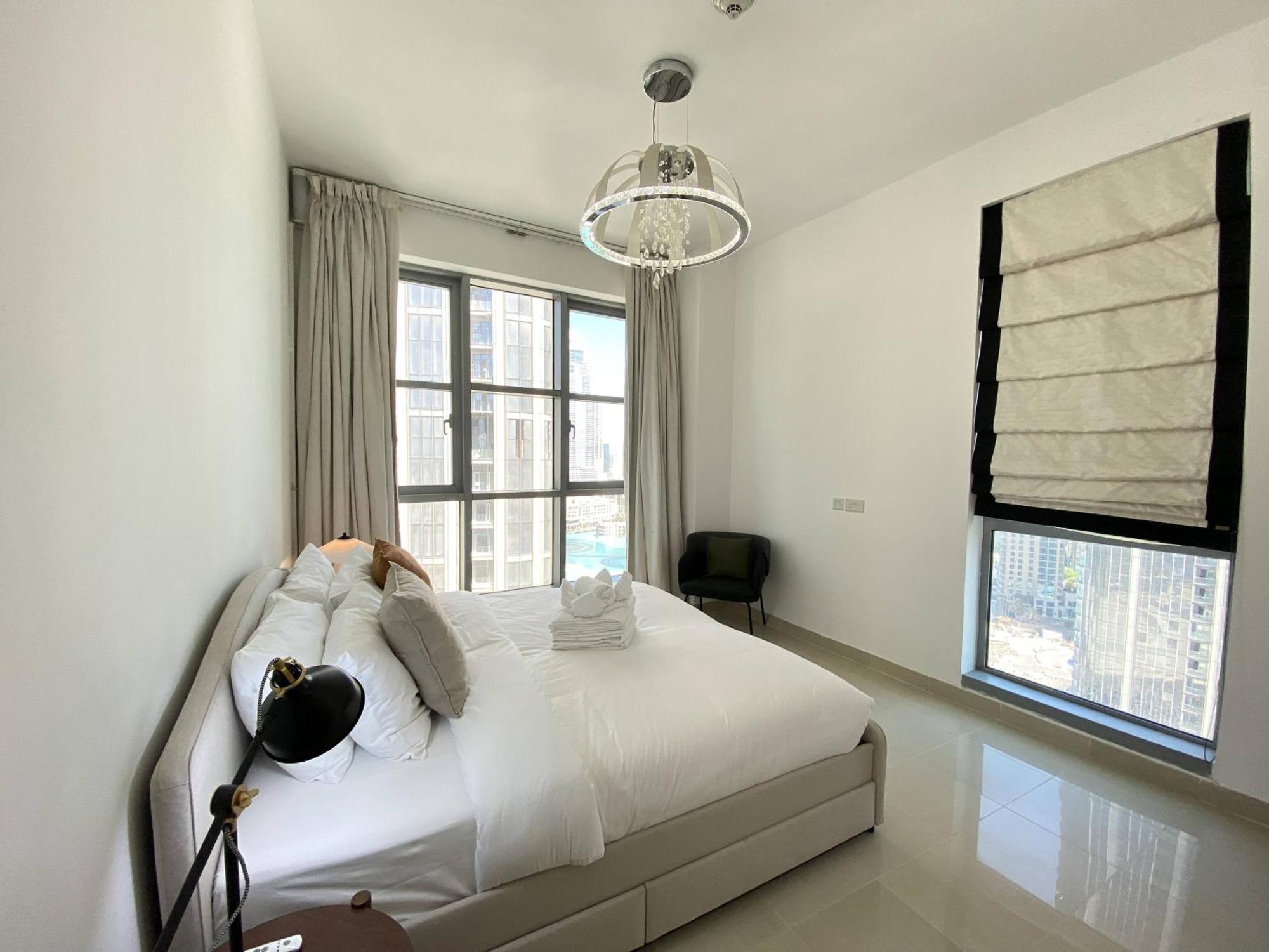 Lux Bnb Standpoint Tower Burj & Fountain Views Dubái Exterior foto