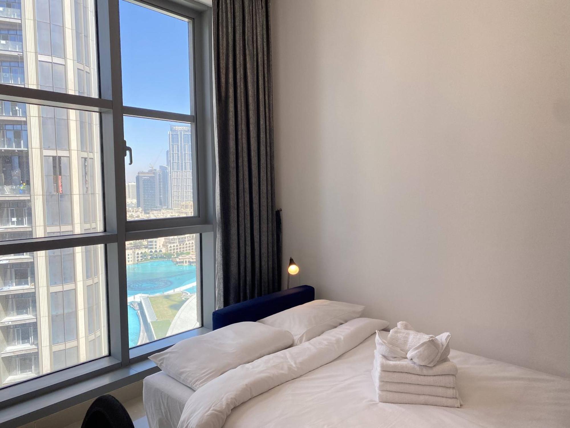 Lux Bnb Standpoint Tower Burj & Fountain Views Dubái Exterior foto