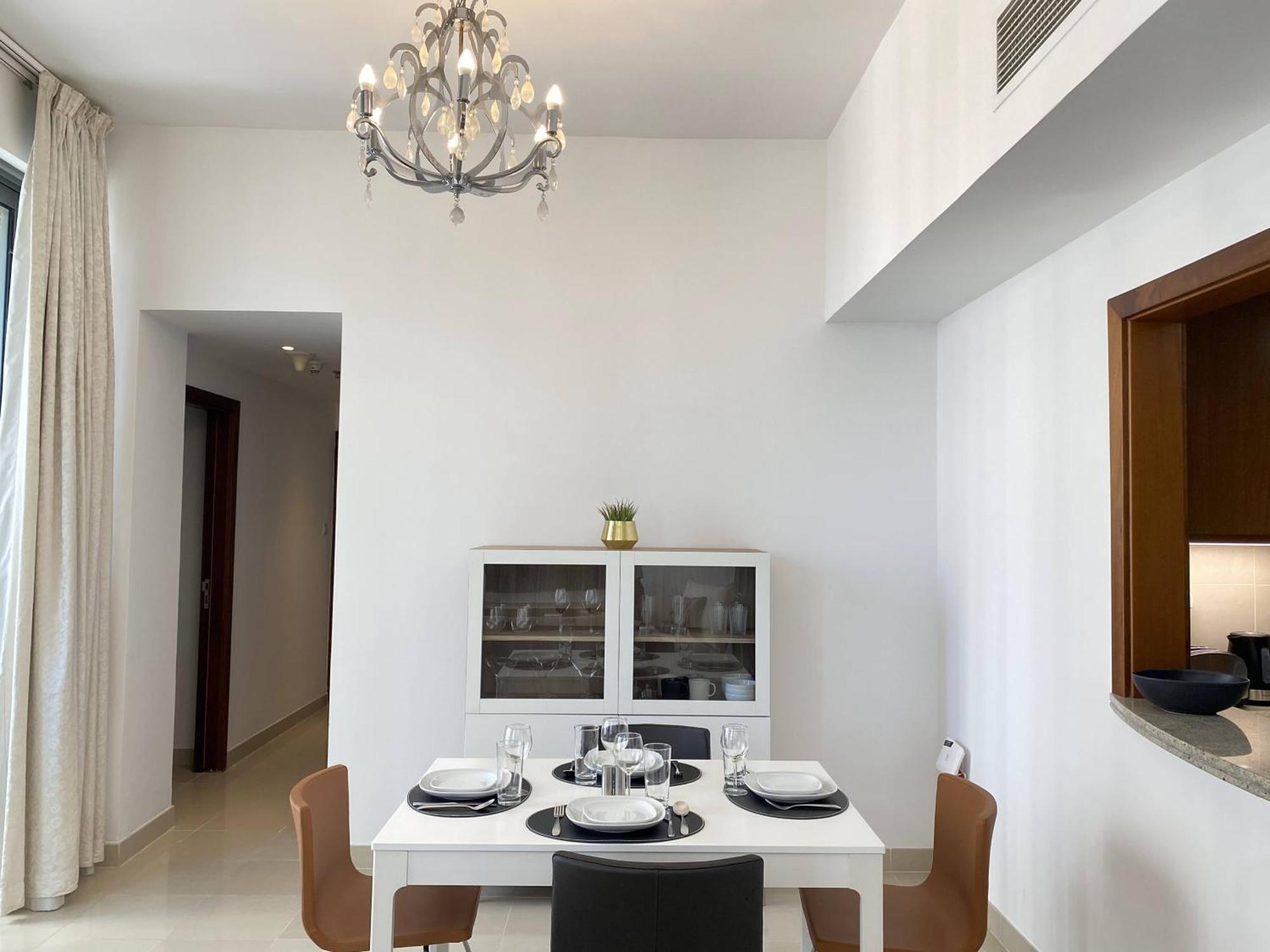 Lux Bnb Standpoint Tower Burj & Fountain Views Dubái Exterior foto